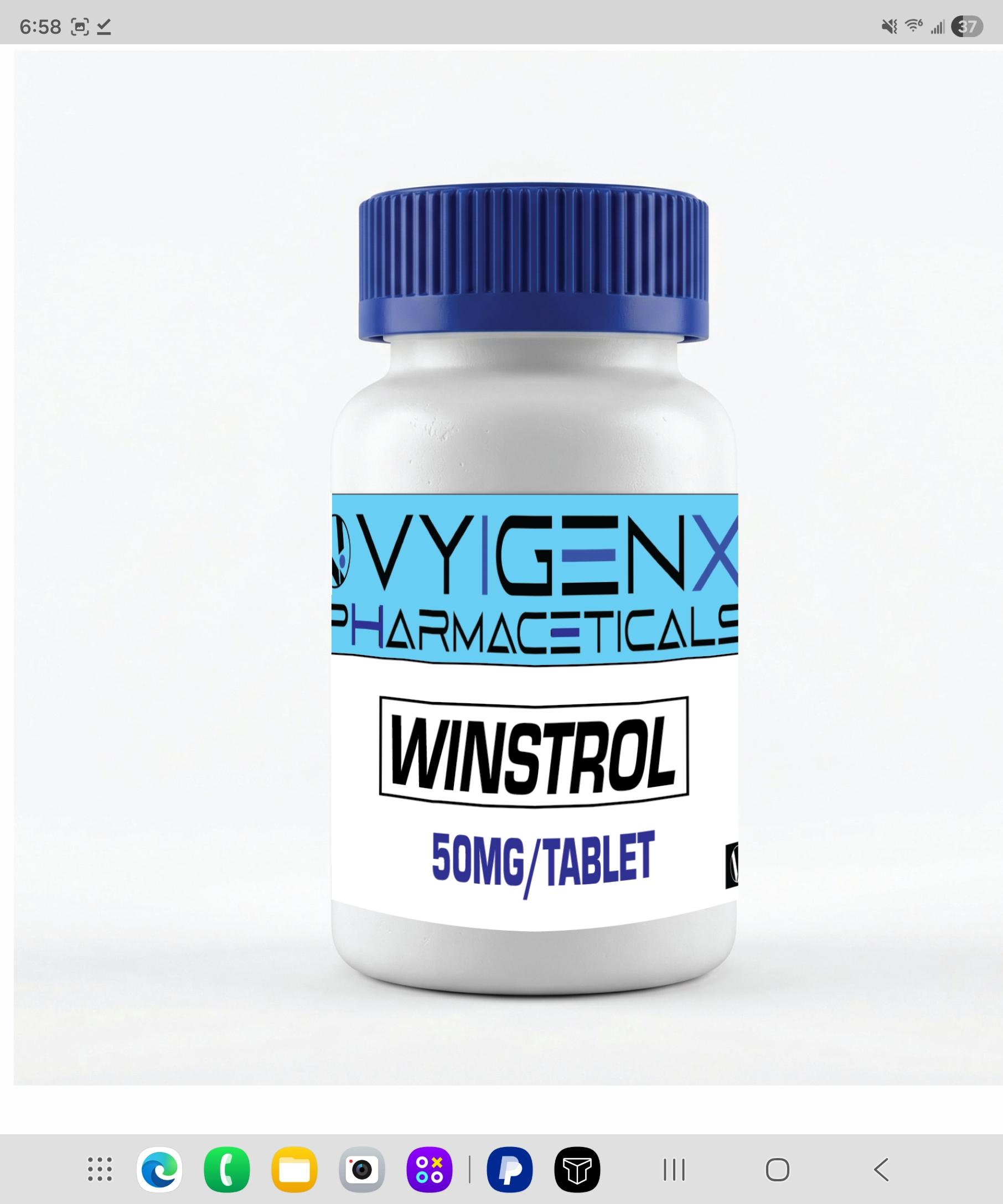 Winstrol (Stanozolol) 40mg 50tabs