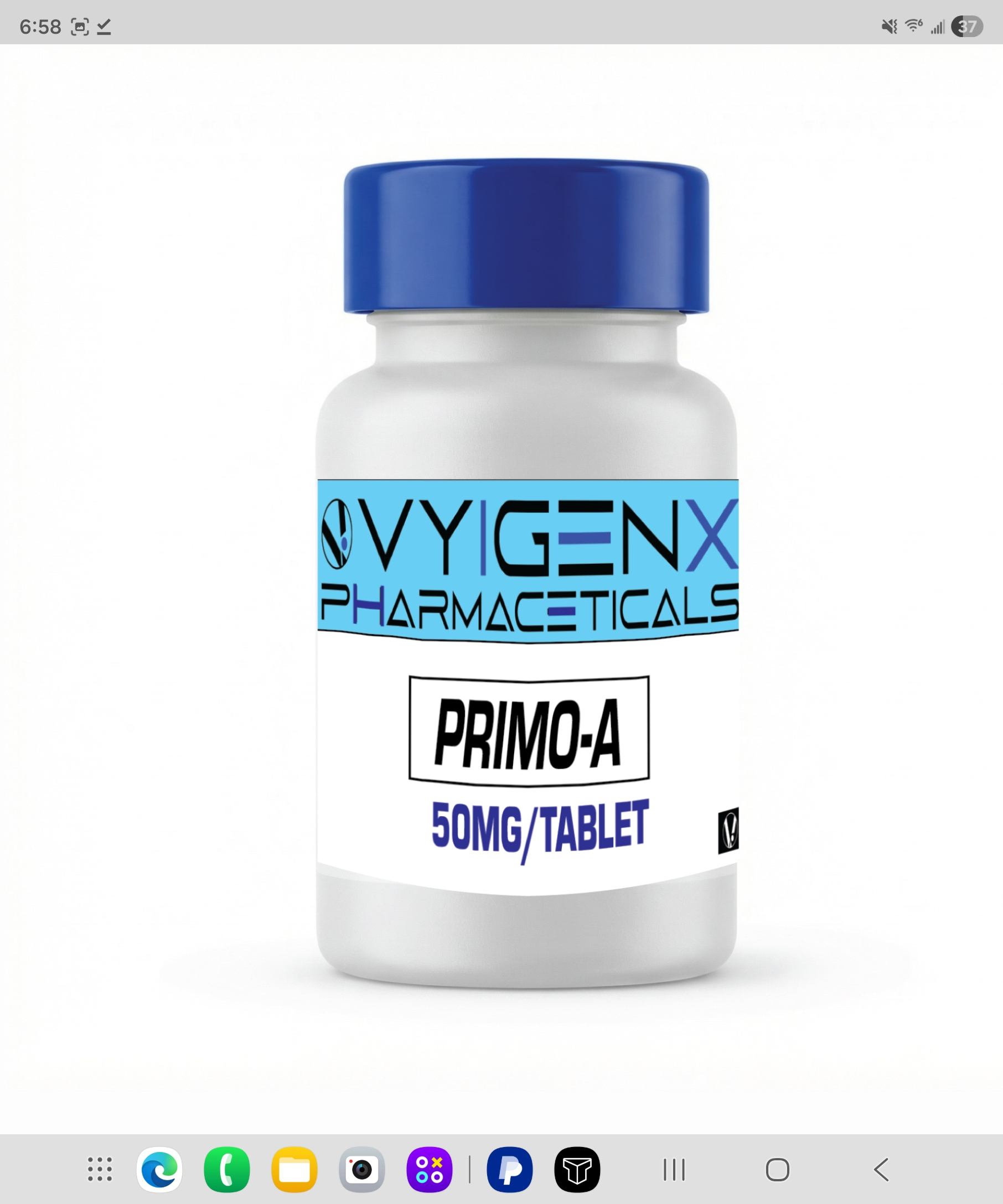 Primobolan (Methenolone Acetate) 25mg 50tabs