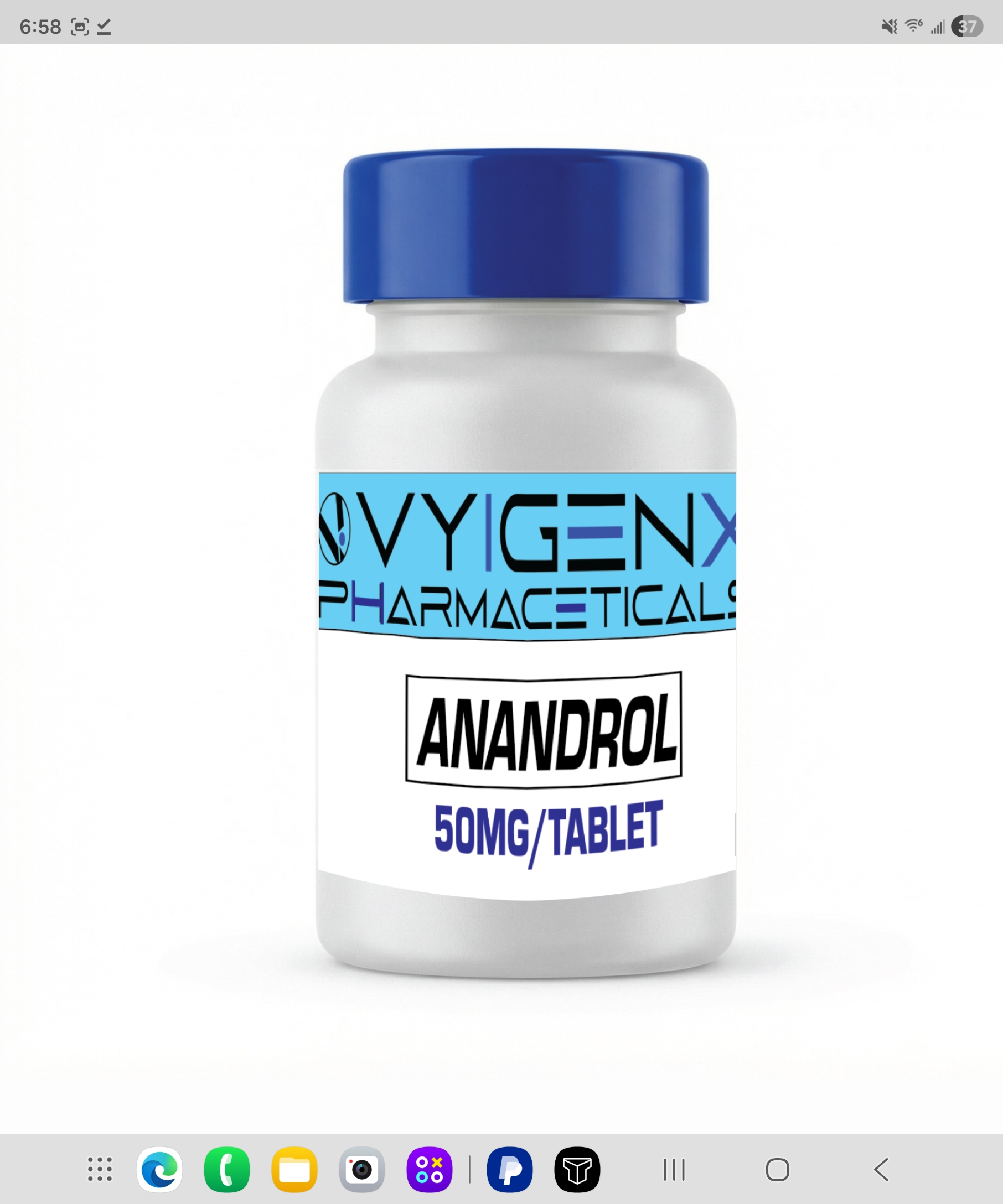 Anadrol (Oxymetholone) 50mg  50tabs