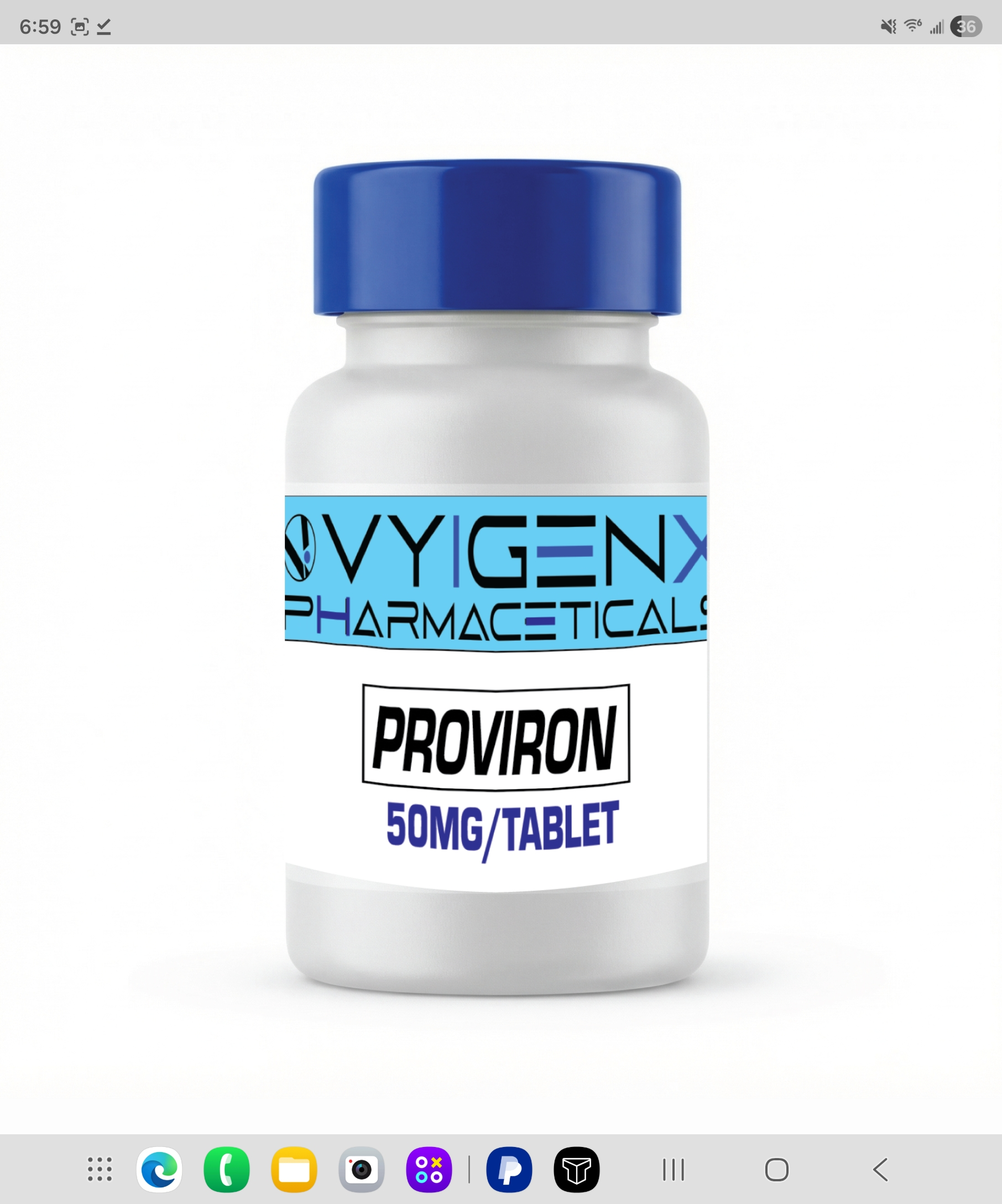 Proviron (Mesterolone) 50mg 50tabs